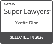 Super Lawyers Yvette Diaz, selected in 2025